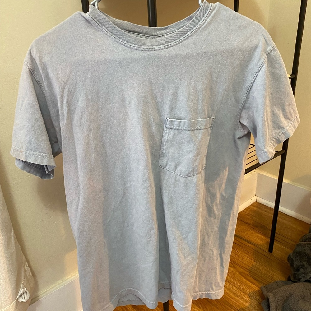 Classic Light Blue Men's T-Shirt